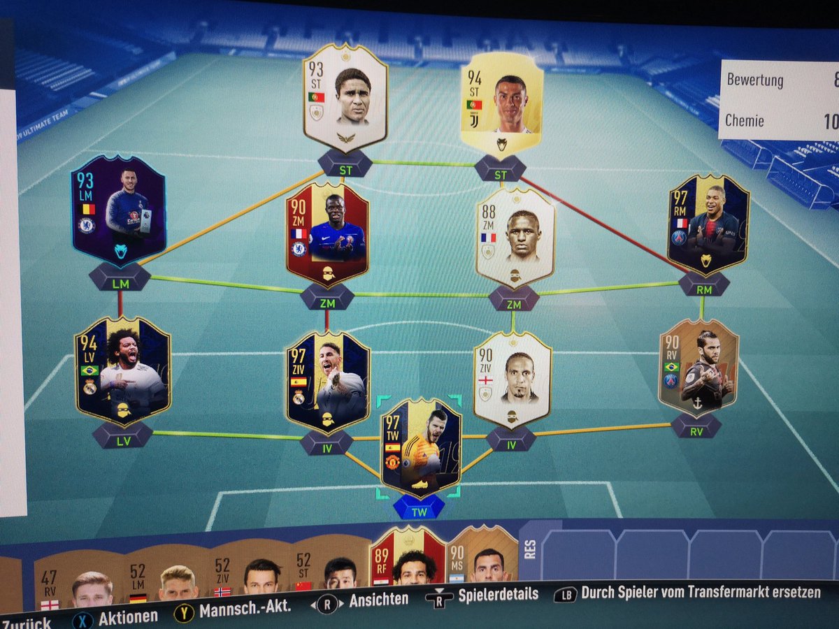 New squad 😎💪 ingame 4-2-3-1