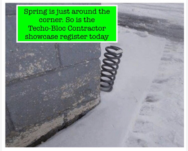 techomd's tweet image. Techo-Bloc contractor showcase register today using the link below. Theres a show near year. The worlds largest landscape education event. Don’t let it pass you by. 
goo.gl/utV5KB