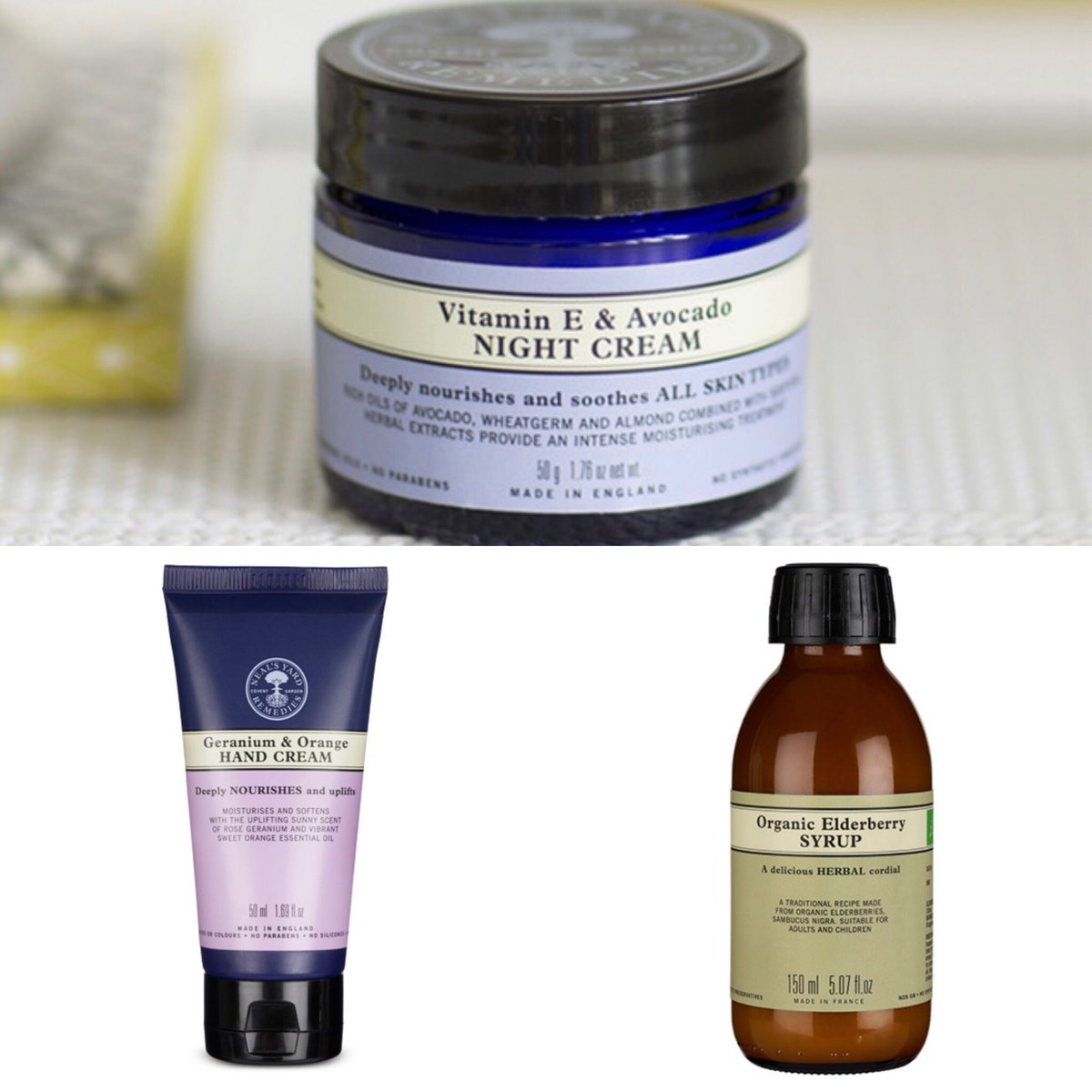 lavenderroom03's tweet photo. ORDER GOING IN SUNDAY!
here are some perfect products for this time of year!
❄️night cream- to nourish your winter skin
❄️Hand cream- for dry chapped hands
❄️Organic Elderberry Syrups- helps build Your immune system-fighting against all these nasty bugs!
#NealsYardRemediesOrganic https://t.co/1mOsE4jtl5