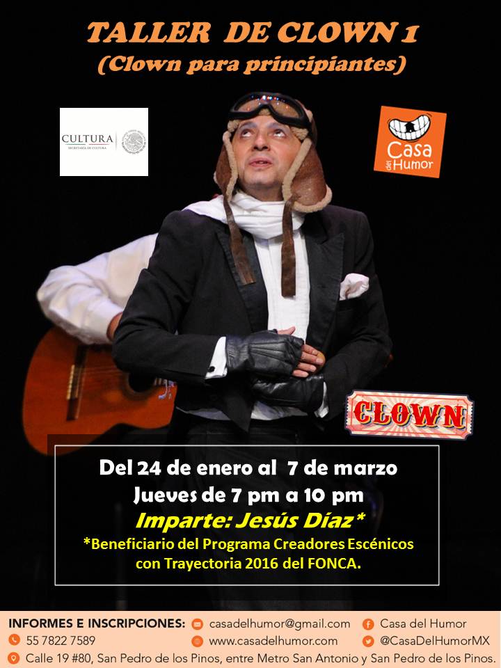 CasaDelHumorMX's tweet photo. ¡HOY TERMINA NUESTRA PROMO DE REYES! 😲
¡Aprovecha e inscríbete a nuestros cursos básicos de #StandUp, #Impro, #Clown y #Cabaret con 15% DE DESCUENTO! 😉
Más info: ☎️78227589 📧casadelhumor@gmail.com
*CUPO LIMITADO*
#BuenViernes #FelizViernes #FelizFinde #RegalaHumor https://t.co/d5ce5d9bBd