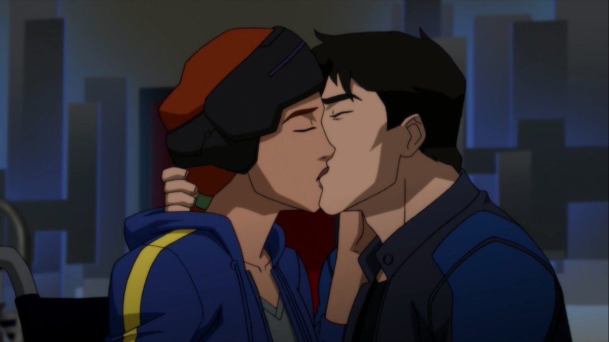 Dickbabs kisses in the YJ!Verse 💞💞