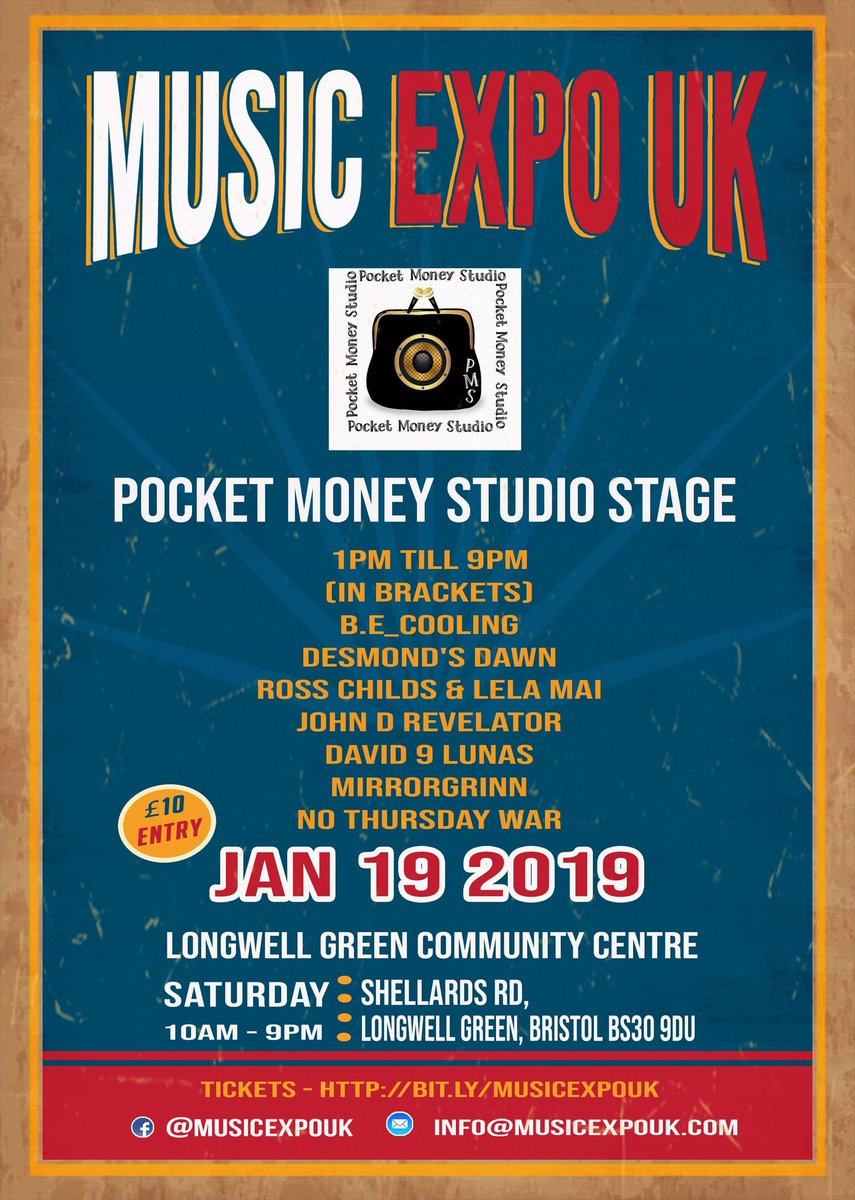 MirrorGrinn's tweet photo. This is our next live show.

Please everyone who can, turn up and not only support us but also all of these great groups!

Keep Smiling,
MG x https://t.co/54aYAA3xRE