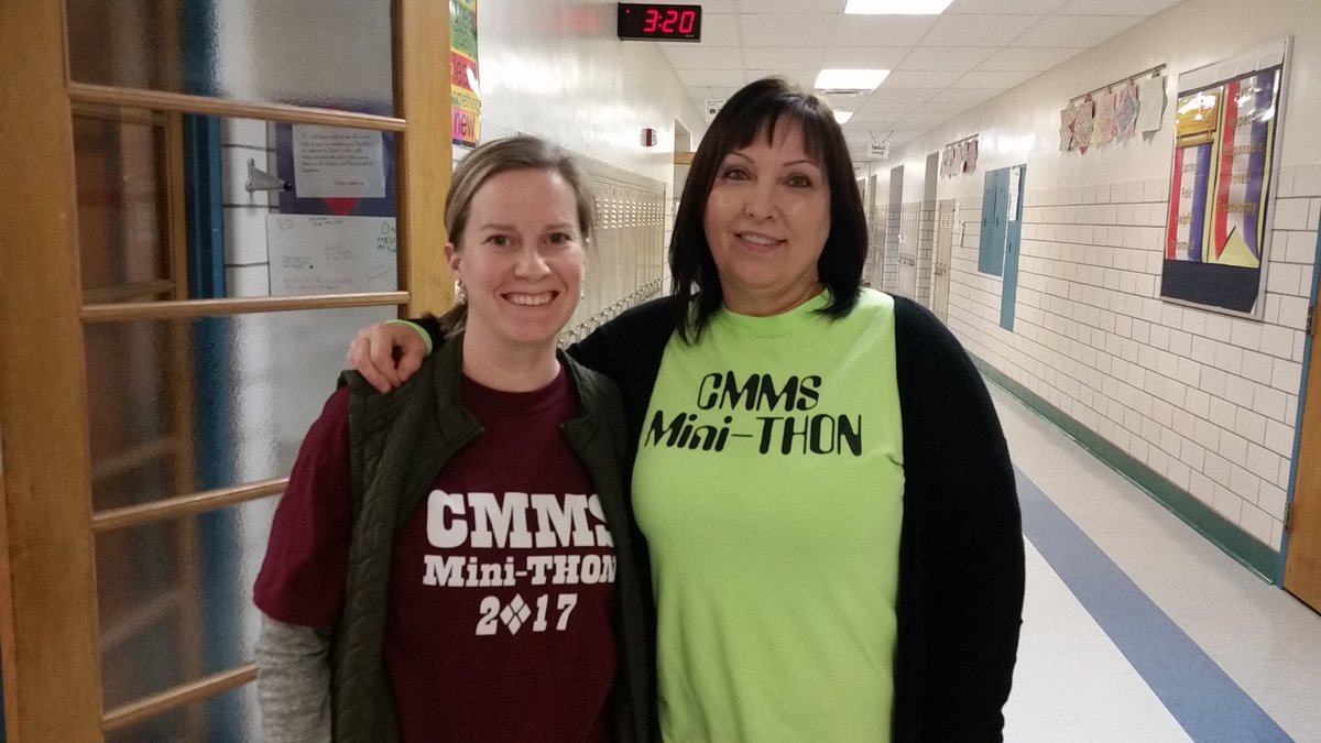CMMSMiniTHON's tweet photo. Thanks to all of our @CMMSWildcats staff who supported our Mini-THON dress-down day today!! #yourock https://t.co/X5OduMQGPx