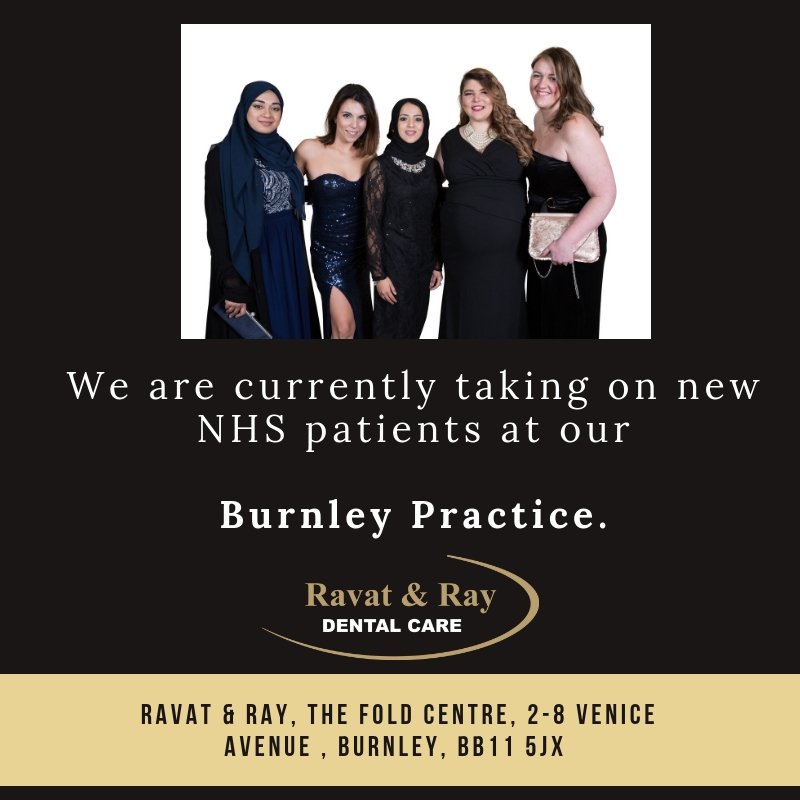 RavatandRay's tweet photo. We are happy to announce that we are taking on new NHS patients at our Burnley Practice.
For more information or to register please get in touch with the team!
Info@ravatandray.com or 01274 493 496 https://t.co/PXJmr8C5f8