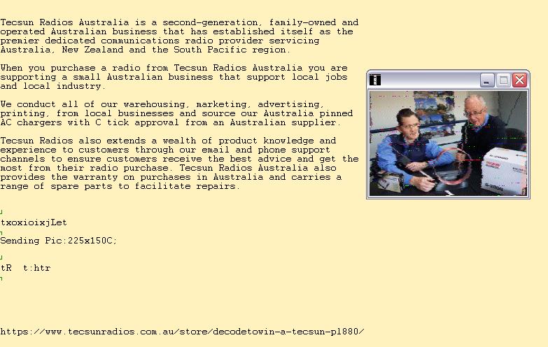 F4ECA's tweet image. The message of the week from #TecsunRadios ,#DecodeToWin #swl