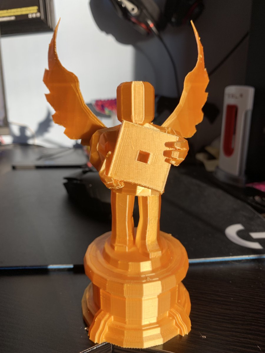 Ricky On Twitter The 3d Printed Bloxy Award Is Out Use - 
