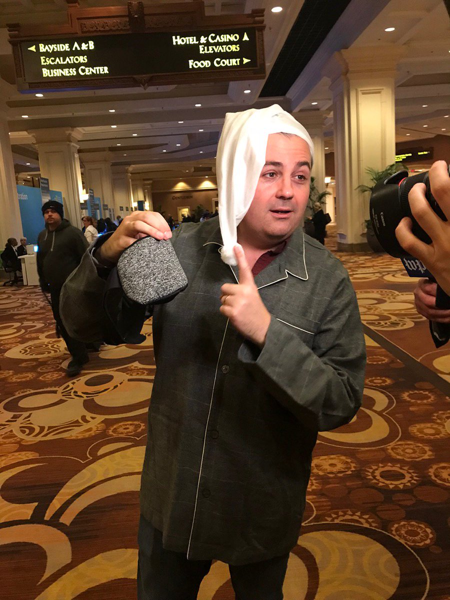HupnosSleepMask's tweet photo. Thank you CTA and everyone we’ve connected with this week for an insightful and successful @CES2019.  After years of research and testing, it has been extremely rewarding to introduce Hupnos to the world. #CES2019 #Sleeptech https://t.co/vTN8bWS3Ds