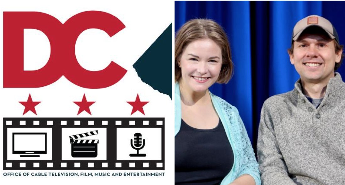 DocsCenter's tweet photo. Congratulations to @GWdocs alums @carrollcaitlin &amp; @bradforder on being named @entertain_dc's Filmmakers of the Month! Read more about the duo &amp; their award-winning film @PaintedCityDoc in the official press release: https://t.co/ORH9sETyW6 https://t.co/q2GPvIRkdP
