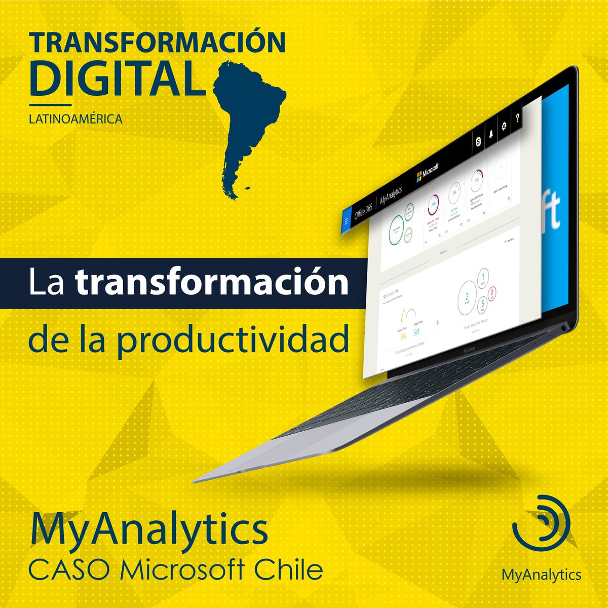 daycohost's tweet photo. Como parte de su proceso de #TransformaciónDigital, #MicrosoftChile ha implementado MyAnalytics, programa que mide la inversión del tiempo de los talentos que conforman la empresa a través del envío de un reporte semanal sobre los hábitos de trabajo📝.
¿Qué opinas? 🤔 https://t.co/w0Hs9gBYvK