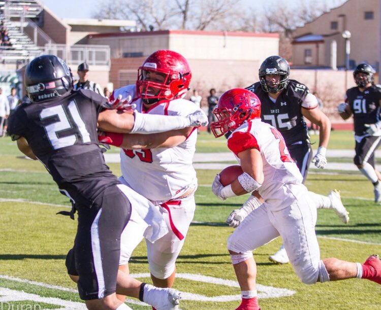 JarronPolu33's tweet photo. Thanks to @Coach_Almond and the Dixie state staff I’m Excited and extremely greatful to announce that I have received my first full ride scholarship to Dixie state university 🔴🔵 Dixie state woo woo yay yay !!✊🏾 https://t.co/qjA2ejtVsN