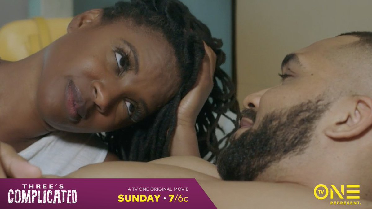 When things get complicated from a weekend fling, what do you do? 
Tune in Sunday for the TV One original film #ThreesComplicated starring <a href="/shanolahampton/">.</a> and <a href="/TyLepley/">Tyler Lepley</a> airing Sunday 7/6c.