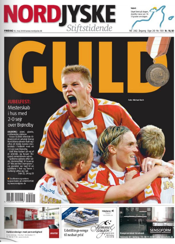Oerkild's tweet image. Jeg har store forventninger til avisens forside i morgen, @NORDJYSKEsport. #AaBinside #sldk #kmdcup @olsson78