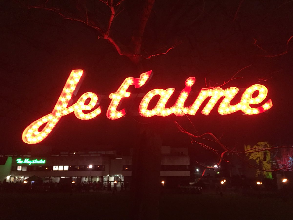 #Walthamstow, this is my message for you tonight #wfculture19 #welcometotheforest