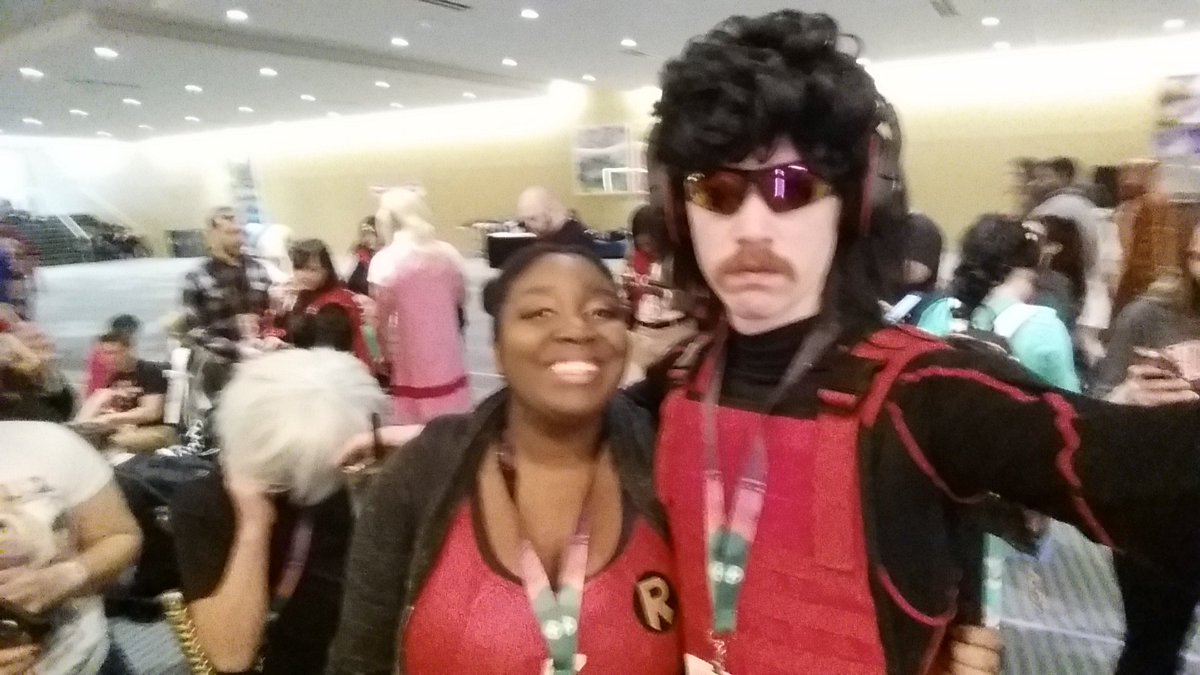 #ohayocon2019 at the tippy top yayayaya @drdisrespect