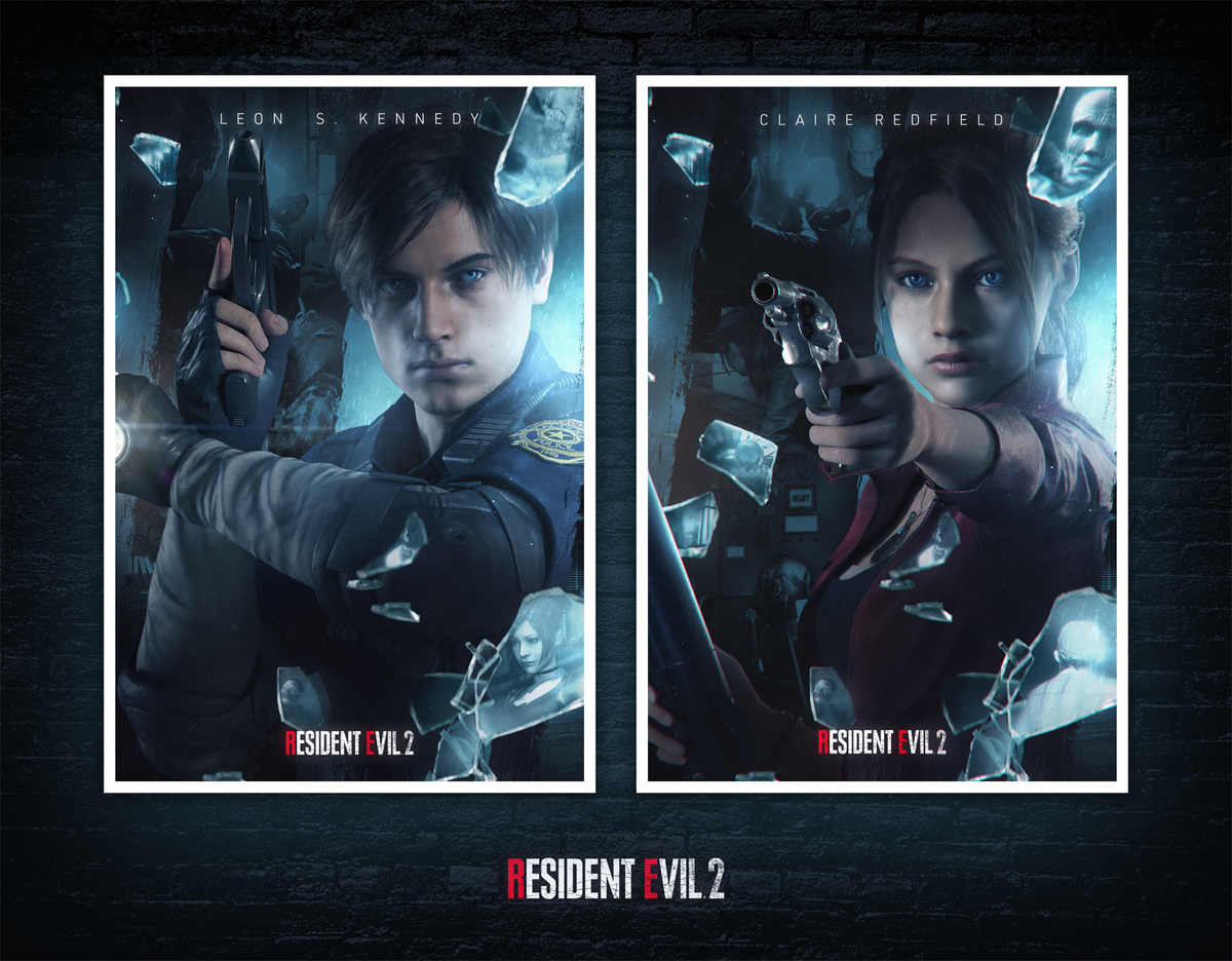 Jack On Twitter Resident Evil 2 Fan Posters Re2