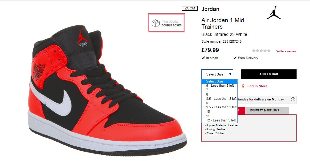 air jordan 1 mid infrared 23