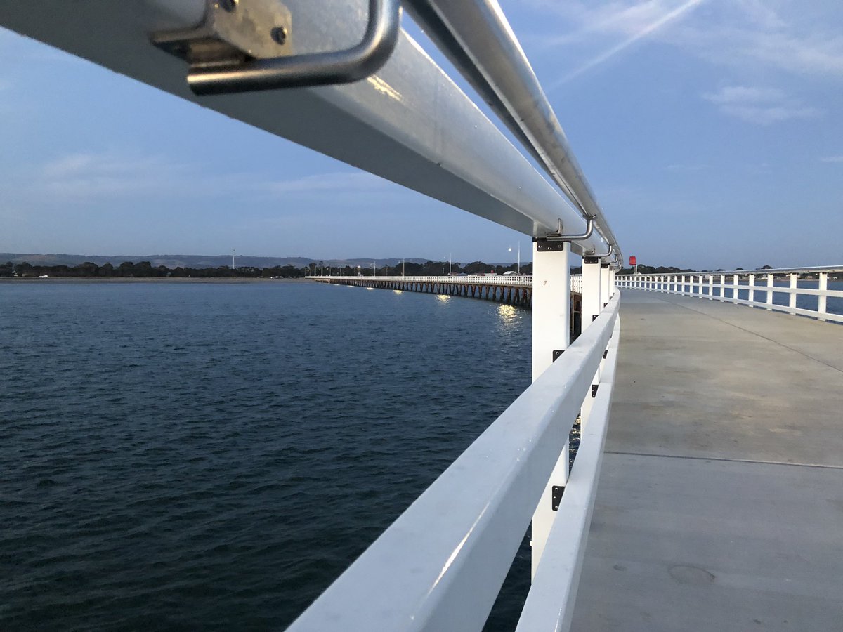 David_Peters_'s tweet image. Last night we checked out the rebuilt #portwelshpool #longjetty  - just 10 minutes from home! It’s just over 1km long!