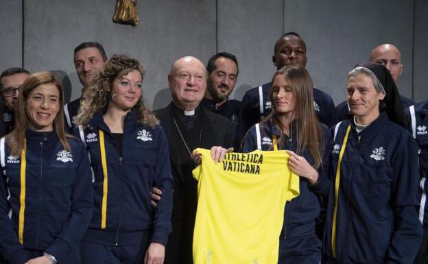 APerezSuarez's tweet photo. Esta es la lucha atlética que emprende ahora el Vaticano.
Preferiría ganar otras batallas, pero quizás sea sólo el comienzo... https://t.co/SFK0JovpWG