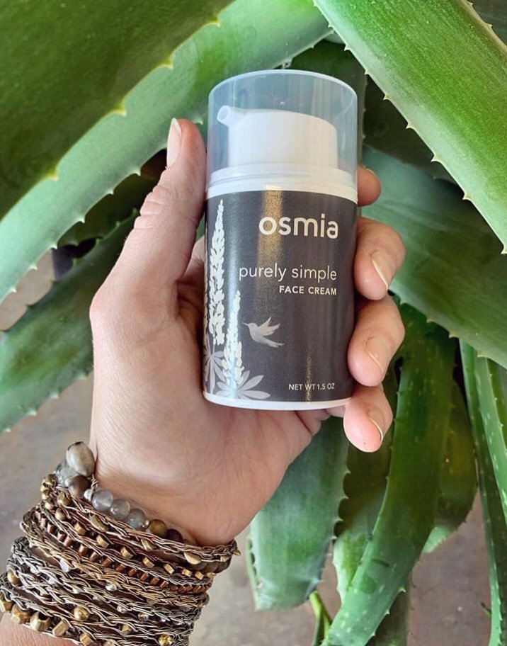 osmia purely simple face cream