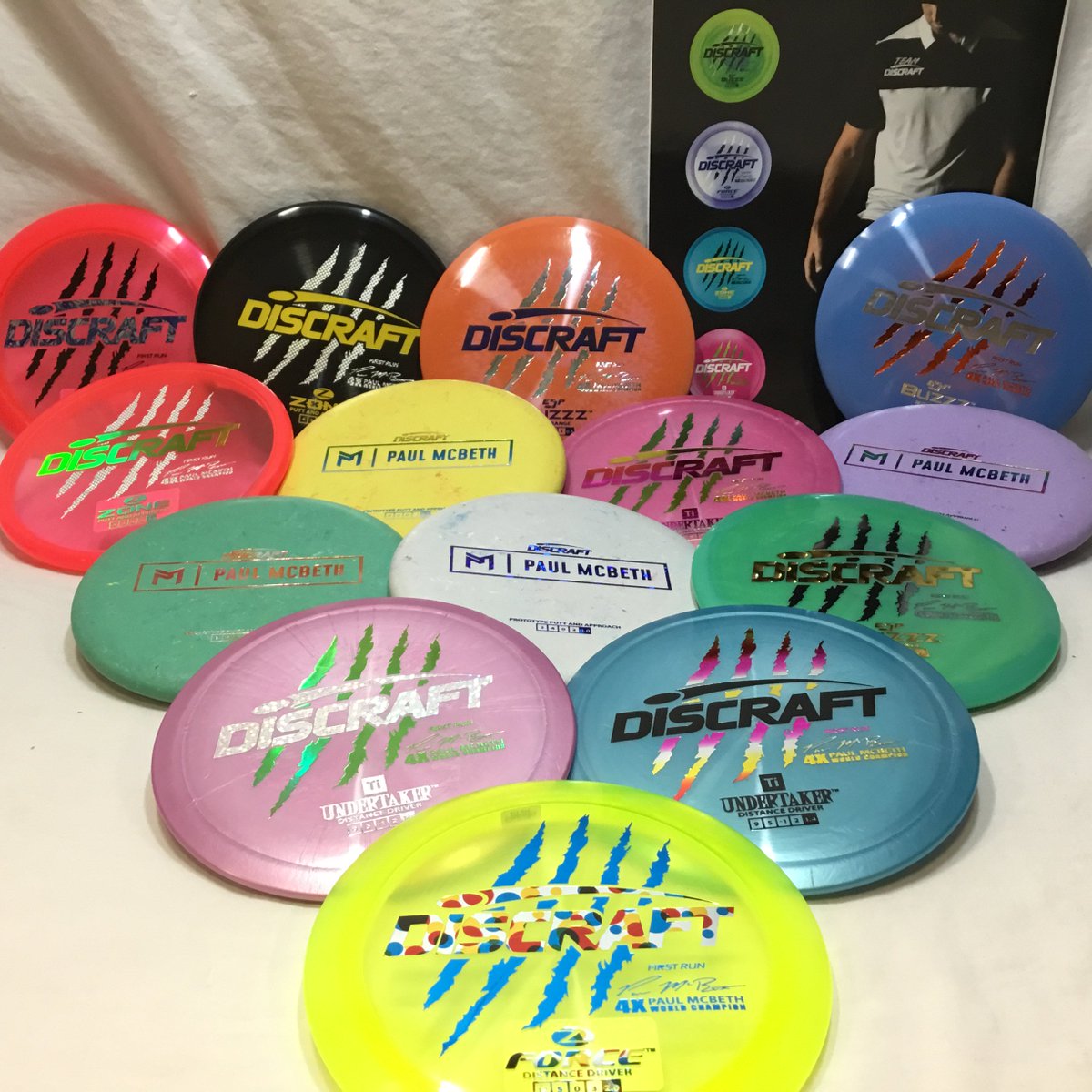 Play It Again Sports Holly Springs 1st Run Discraft Paul Mcbeth Signature Series In Store Now Ti Undertaker Z Zone Z Force Swirly Esp Buzz Last But Not Least Paul Play It Again Sports Holly Springs 1st Run Discraft Paul Mcbeth Signature Series In Store Now Ti Undertaker Z Zone Z Force Swirly Esp Buzz Last But Not Least Paul