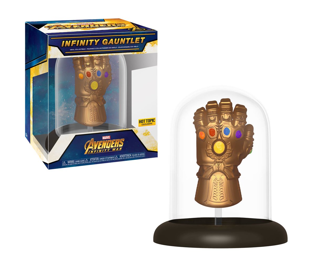 RT &amp; follow <a href="/OriginalFunko/">Funko</a> for a chance to WIN a <a href="/HotTopic/">Hot Topic</a> exclusive Infinity Gauntlet . #AvengersEndgame