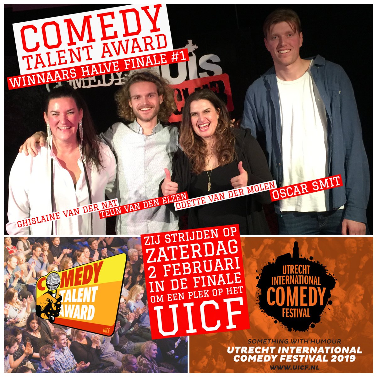 Comedy Talent Award tweet media