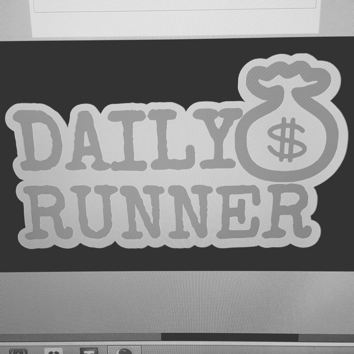 TopNotchPrintSh's tweet image. Follow my ig @TopNotchPrintSh 
Dm me for size runs an colors on the Daily Runner #clothingbrand #ComingSoon2019 #Clothing 
Design by @johnstaceymusic