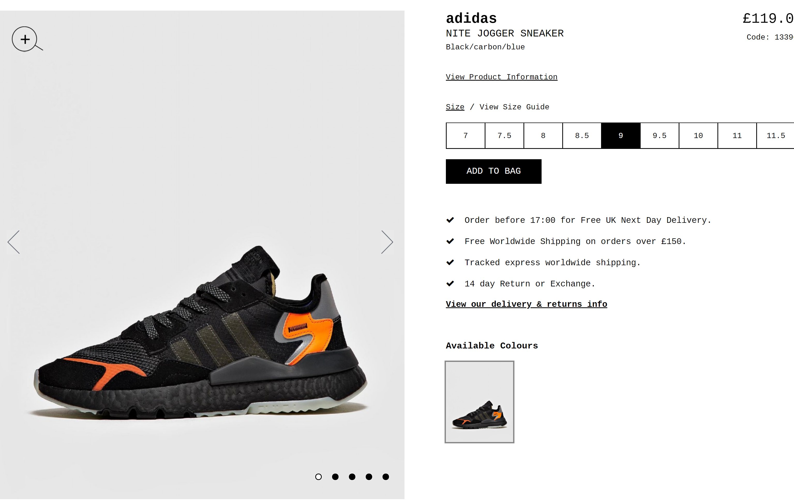 Rápido Interacción marxista MoreSneakers.com on Twitter: "AD : adidas Originals Nite Jogger Boost 'Core  Black' now live via SEVENSTORE =&gt;https://t.co/gyQ2AEYEfZ  https://t.co/SBrZ4CEtZp" / Twitter