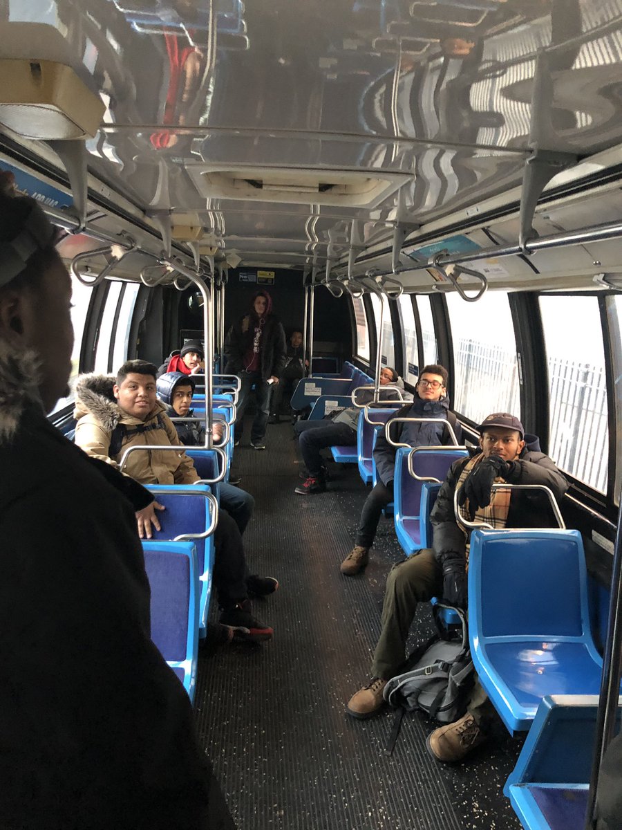 TransitTechExp's tweet photo. Friday nights @transittechcte on our @MTA bus with our crew #ENY #Transit #CTE #transitclub https://t.co/zLWKWdMuKi
