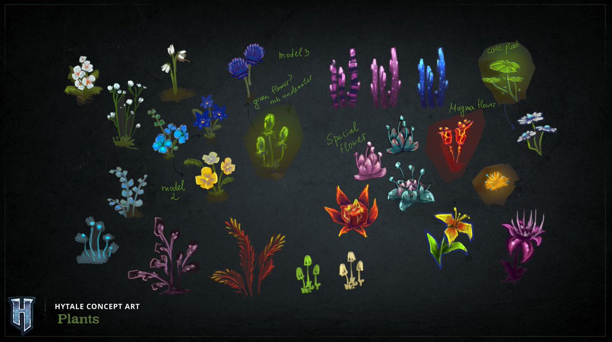 HytaleEmpire's tweet image. Plants in Hytale!