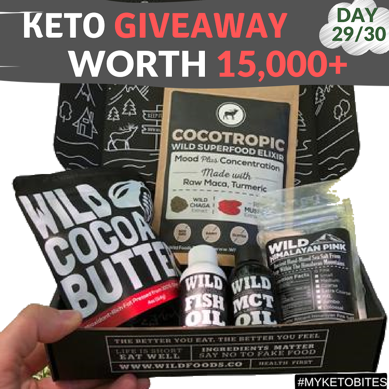 myketobites's tweet photo. 🎁 🎁🎁 Sign-up for the biggest keto giveaway from MyKetoBites here: https://t.co/kCu10iV3yU 🎁🎁🎁

✅ Unbox your healthy morning Keto Superfat elixirs!

#wildfoodsco  #wildgiveaway #wildfoodsco #wildbox #ketobox #superfood #ketofoods #ketolifestyle #ketojourney #keto #ketodiet https://t.co/vbF6MGEvY6