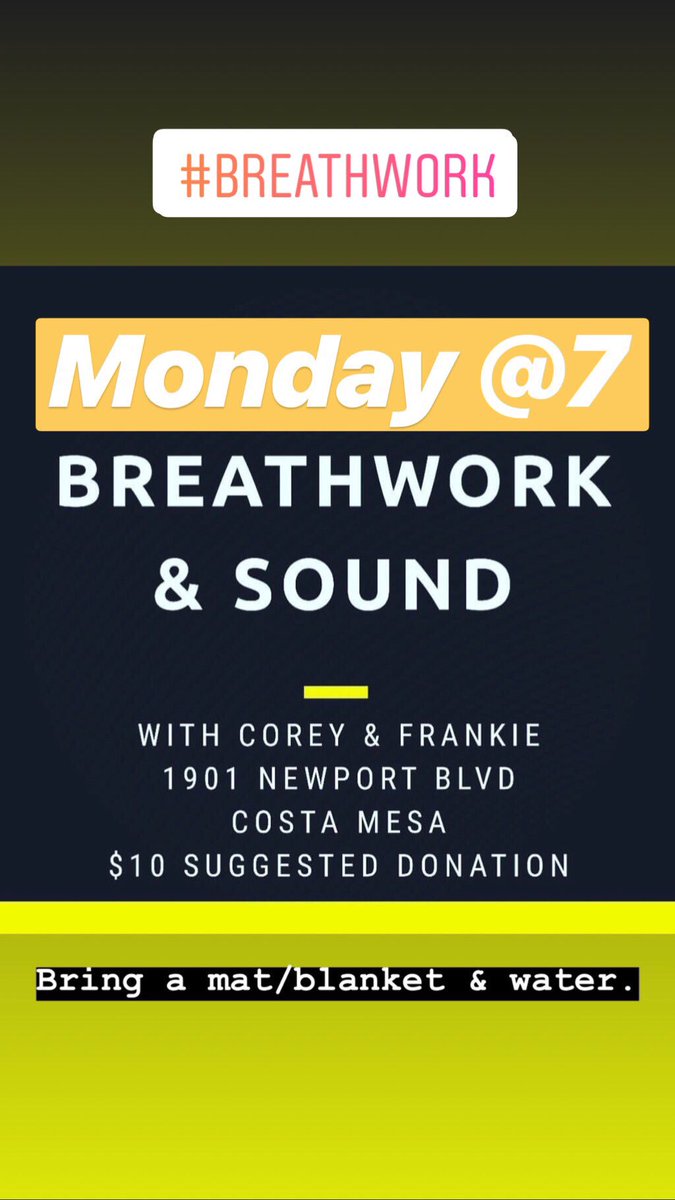 BehindTheLids's tweet photo. Breathwork and Sound Meditation https://t.co/rvn366X9kQ