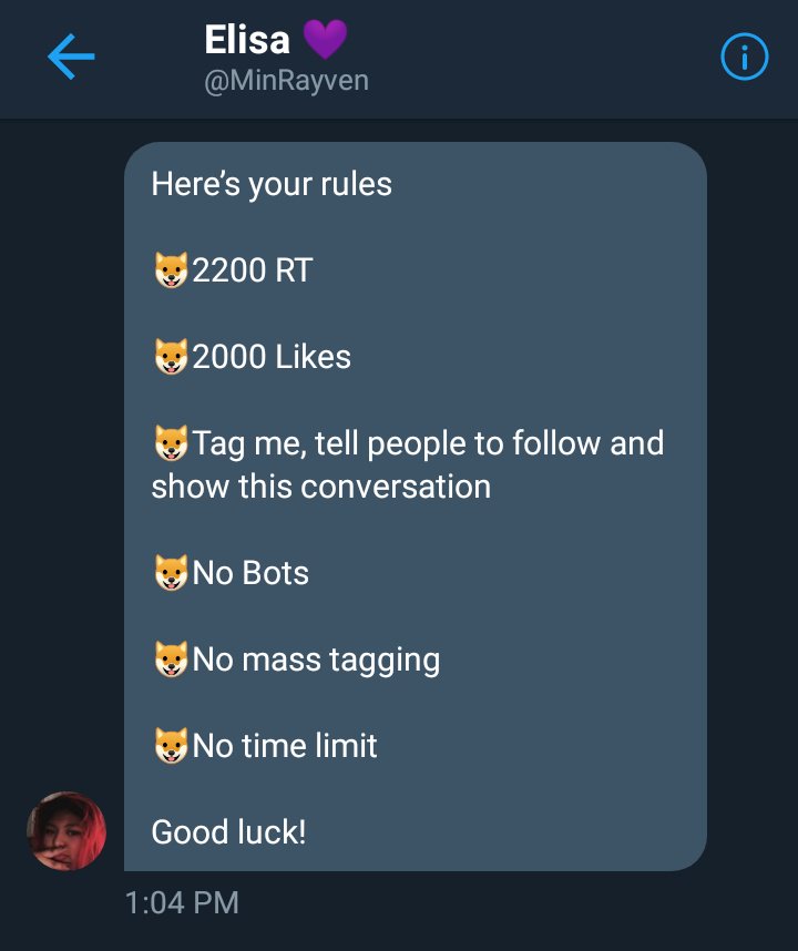 STOP SCROLLING!!!!! 

Pls help me finish my goal. I finally found a legit one 😭💗 Kindly follow her <a href="/MinRayven/">Elisa ~ Minari ⭐️⭐️⭐️⭐️⭐️⭐️</a> u can join her GAs and she's open for rt deals ✨

2,200 RT
2,200 LIKES

FOR A REPACKAGE ALBUM SHDHSJSKSK PLS HELP ME. ILY ALL 💗