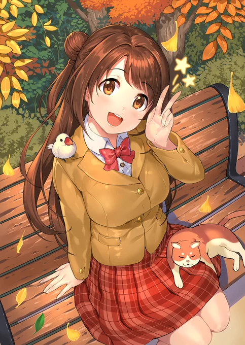 モフりモフられる卯月くん

#デレステ #デレマス  #島村卯月 