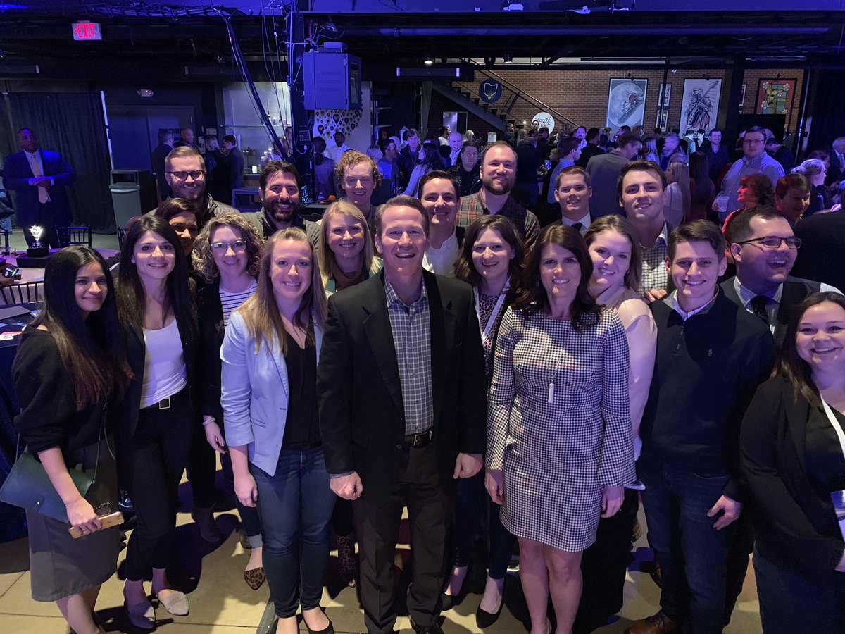The SOS gang with @JonHusted celebrating the #InnovateOhio pre-inaugural event.