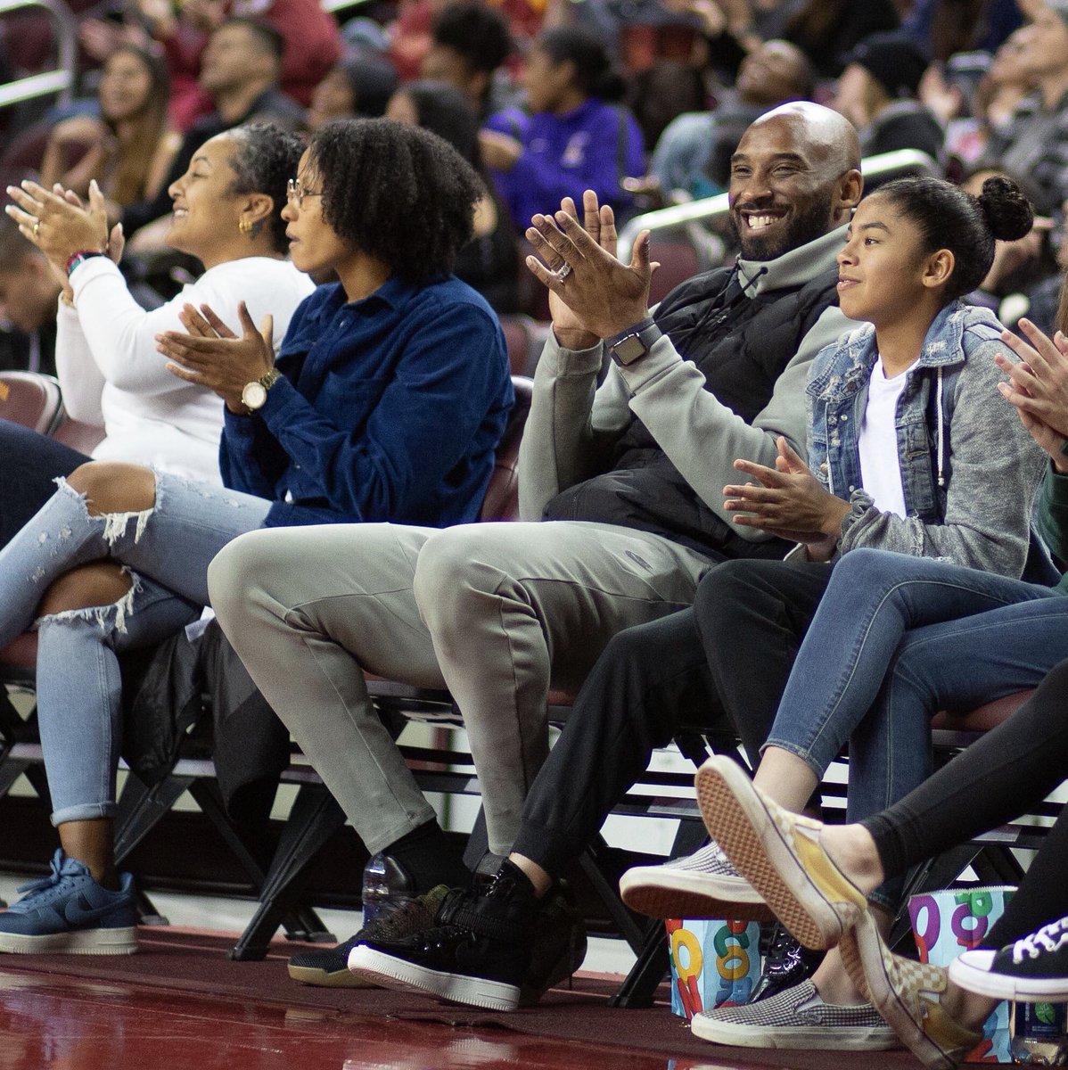 kobe courtside