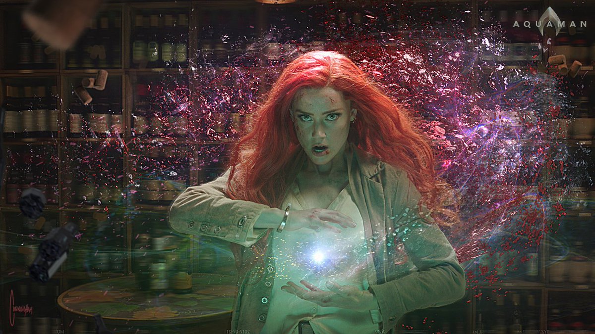 sliver316's tweet photo. #Aquaman #JasonMomoa VFX design #Mera #AmberHeard Créditos #MatthewCunningham https://t.co/kP94YE8g9R