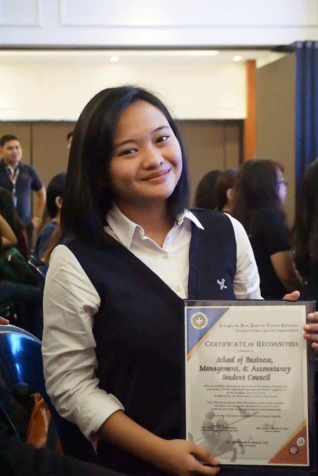 ScSbma's tweet photo. Sending Happy Birthday to one of the coolest ate in the SBMA students leaders! @MINbuencillo Hope you will enjoy your day! ROAR TO HAPPINESS Ms President!!!! https://t.co/IOEx3q3Hs6