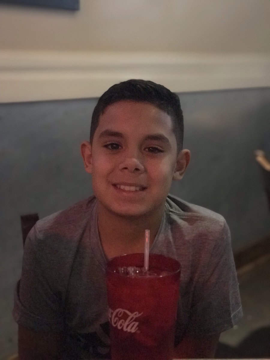 speechisfun's tweet photo. Gotta get our free meal..... this kid will be 13 on Sunday!! @Pluckers is all he wanted!! https://t.co/h3I6eSyOnT