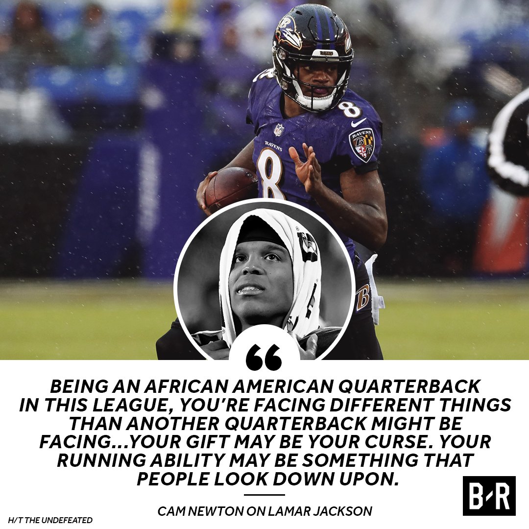 BleacherReport's tweet photo. Cam knows from experience. https://t.co/96eUTpWqJL