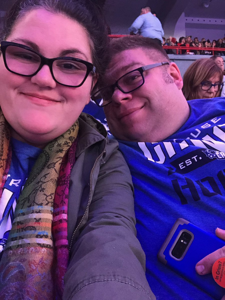 NotSoTALLman's tweet photo. Go CRUNCHHHHH SEC 119 ROW DD SEATS 8-9 #TULLYPUCKS https://t.co/iasXPTcJzr