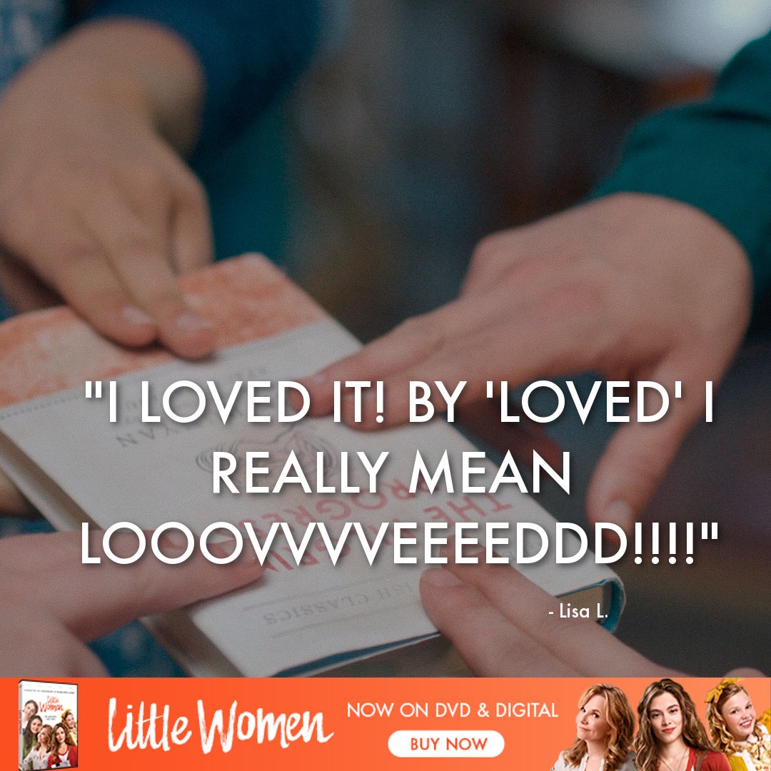 ✨WATCH AT HOME TODAY✨ #LittleWomenFilm is now on DVD &amp; Digital! 🌼🙌😀 Order it today —> rebrand.ly/Little-Women-W…