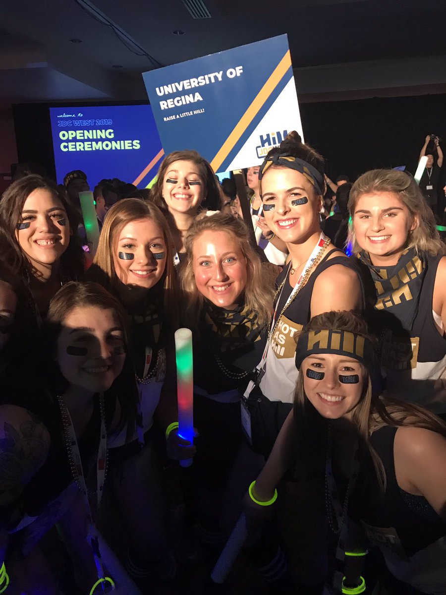 melanielehrer2's tweet photo. Hill Hunnies ready to D A N C E 💙 @jdcwest @HillJDCWest #JDCWest2019 #ShapingTomorrow #MakeTomorrowHappenToday #HillJDCWest #HotAsHill https://t.co/vh97xzt0SJ
