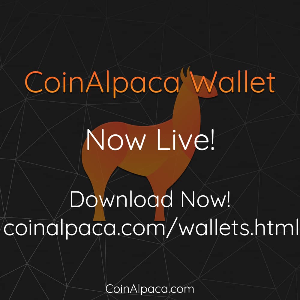 CoinAlpaca's tweet image. You can now download CoinAlpaca Wallet. 

Wallet available for windows and Linux 

coinalpaca.com/wallets.html

This latest development deserves a retweet. 

Won't you retweet?