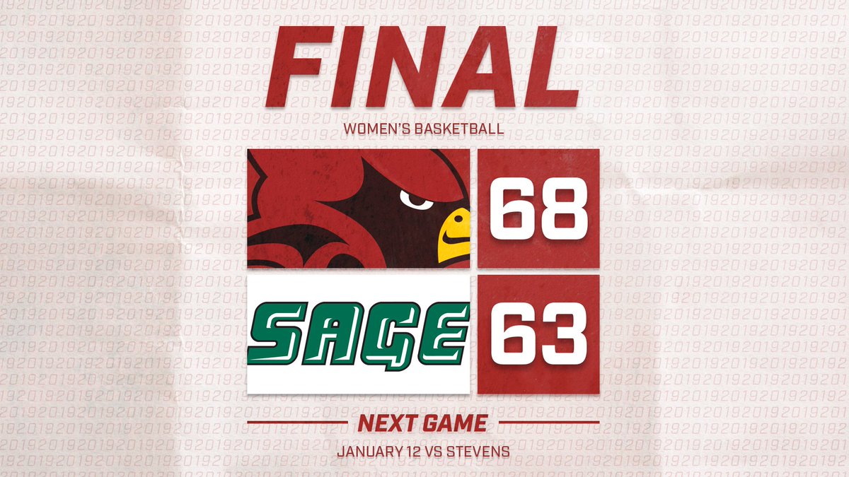 WOMEN'S BASKETBALL FINAL: Cardinals 68 - Sage 63

@SJFCWBB / #LetsGoFisher