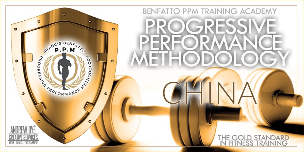 Benfatto_PPM's tweet photo. IFBB Pro Francis Benfatto + Andrew Oye host PPM Training Academy Seminar in China | Progressive Performance Methodology: Gold Standard in Fitness Training | https://t.co/DPHjOlae59  | https://t.co/iHAodkTITf | #BenfattoPPM #PPMAcademy #PPMTraining  #TeamBenfatto #FrancisBenfatto https://t.co/irt76ph2jZ