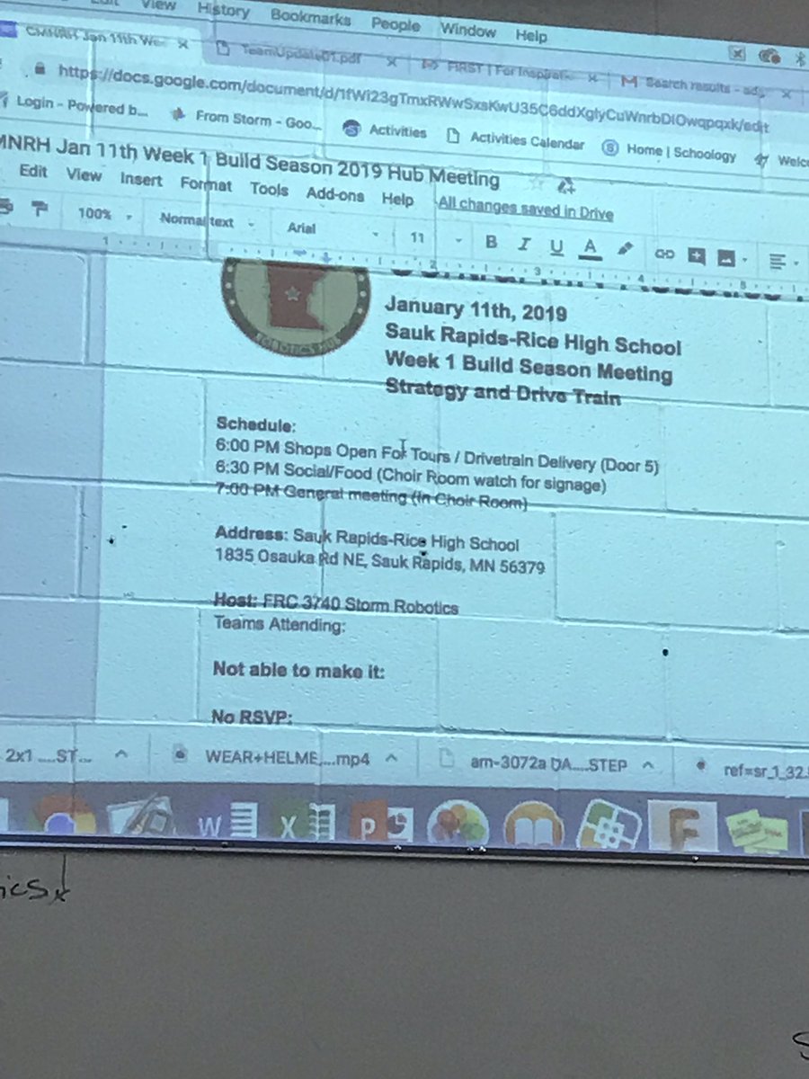 6175Machine's tweet photo. At the Strategy and drive training @saukrapids-rice high school https://t.co/3bwBDSaTZP