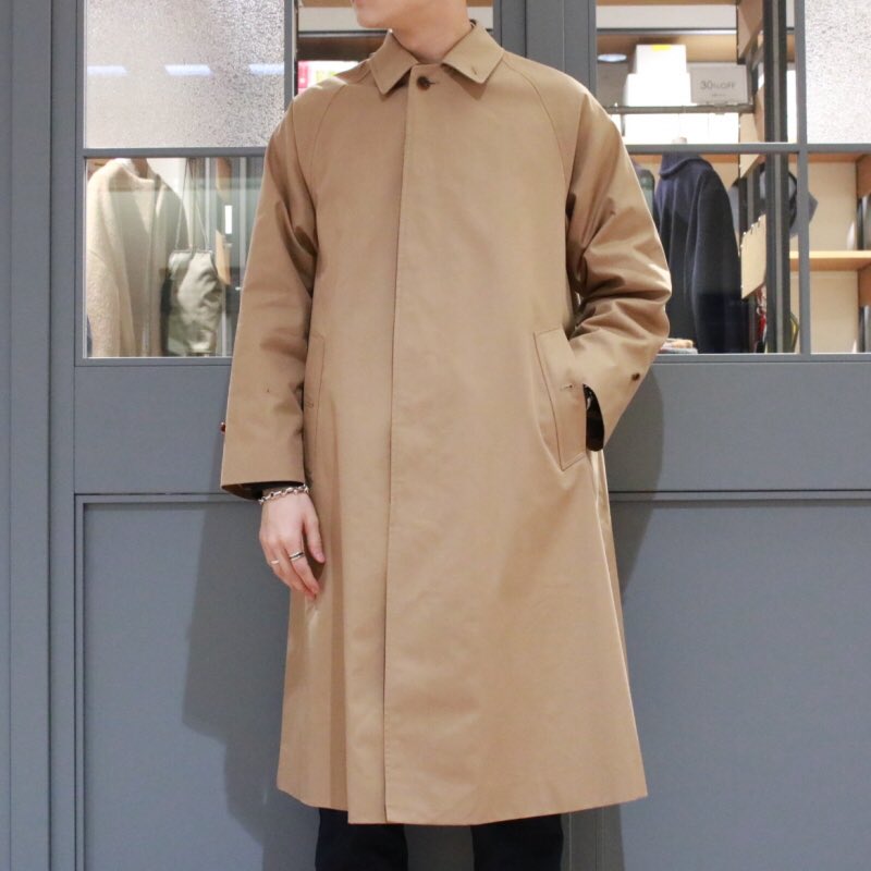 AURALEE COTTON SILK GABARDINE COAT | www.angeloawards.com