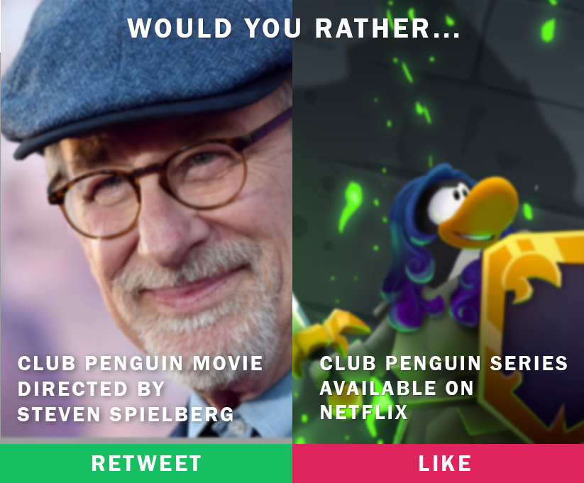 WYRCP's tweet photo. Question #47: To All The Penguins I've Loved Before? #clubpenguin https://t.co/OQzup5BSF1