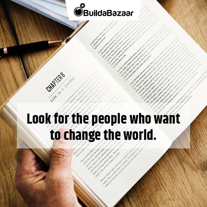 buildabazaar's tweet photo. The secret to successful hiring is this: look for the people who want to change the world.
#buildabazaar #onlinestorebuilder
https://t.co/UiDdnhSnCH https://t.co/eWgsHVG2SG